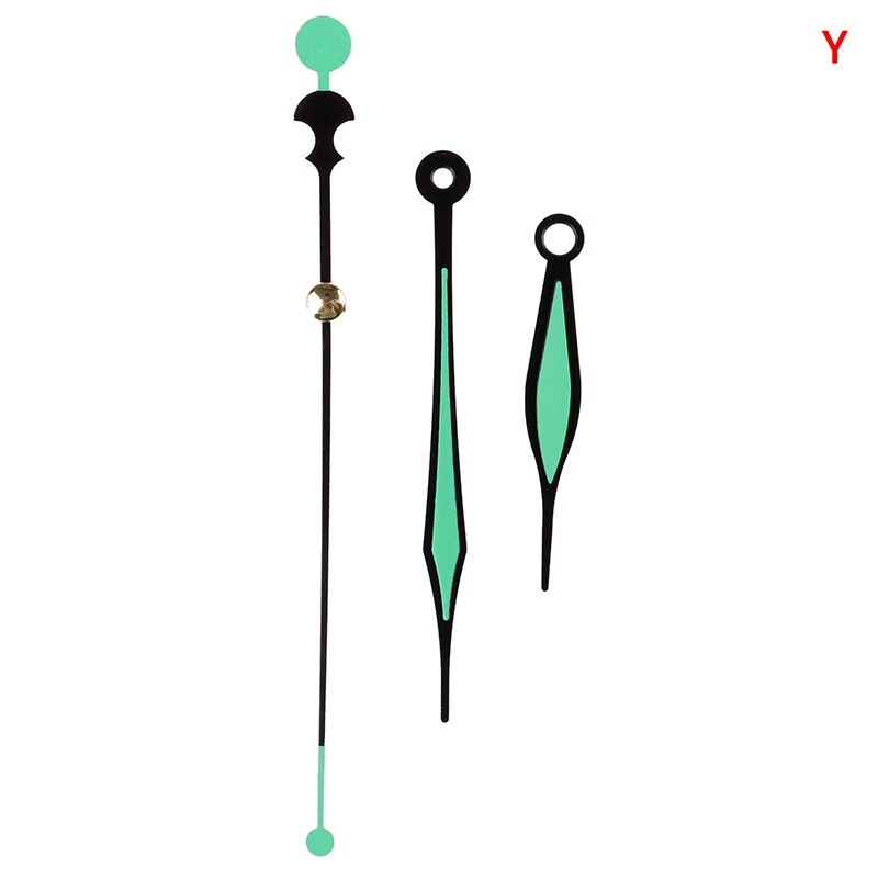 1Sets Quartz Wall Clock Replacement Movement Mechanism DIY Repair Part Set Spindle Long Hands: Y