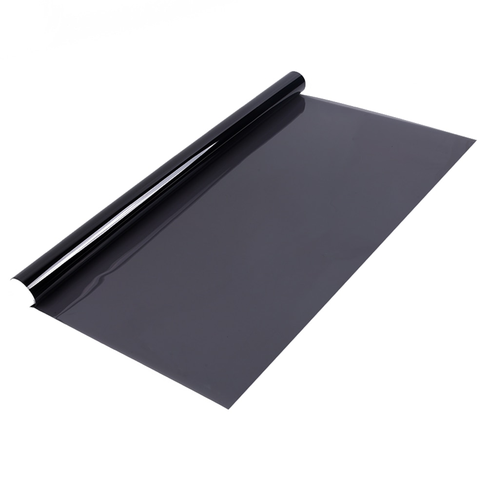 Vlt raamfolie schaduw 35%  huistint zonnescherm 50 x 100cm camper boot kavel