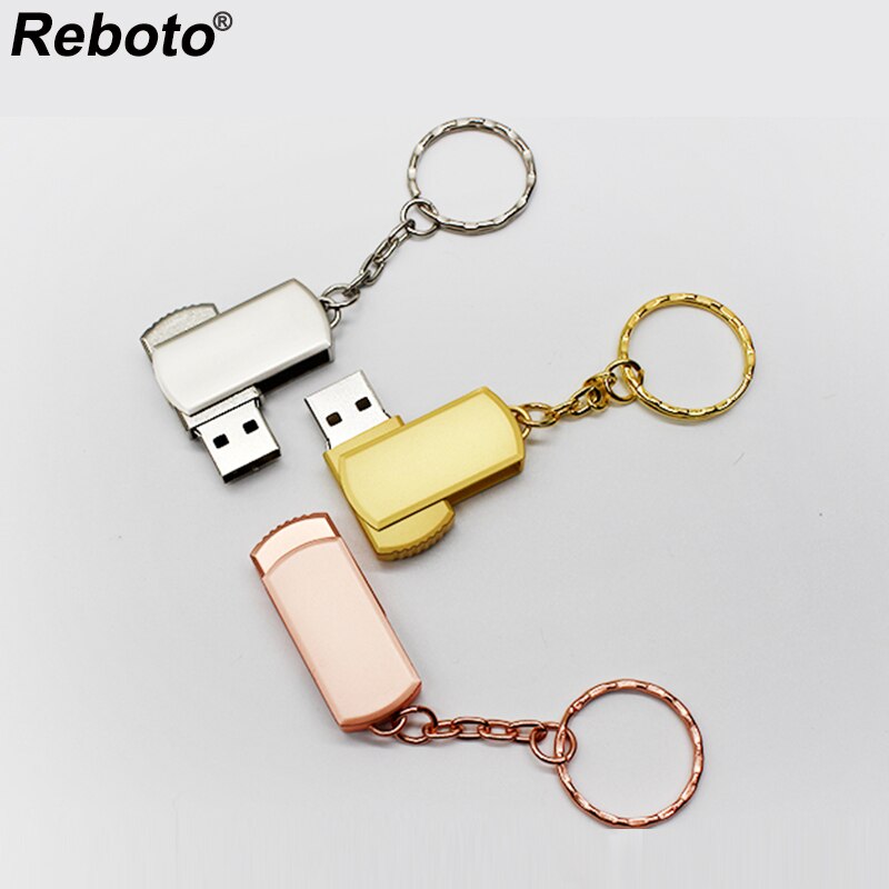 Reboto wodoodporna Super pamięć USB 64GB 32GB 16GB 8GB Pen Drive Flash fajne metalowe do przechowywania pamięć Flash Drive cel usb