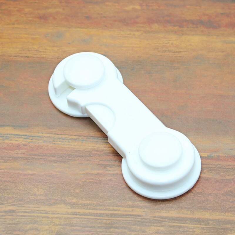 1pc Plastic Cabinet Lock Child Safety Baby Protection From Children Safe Locks For Refrigerators Baby Security Drawer Latches: white