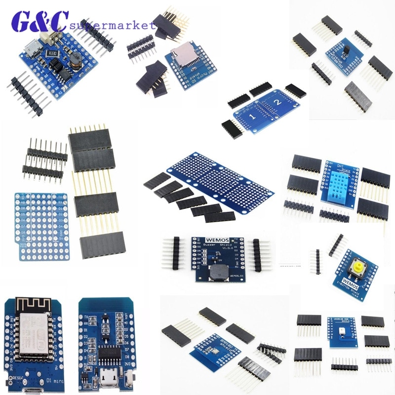 Esp8266 WeMos D1 Mini NodeMCU WiFi Entwicklungsboard ProtoBoard Shield