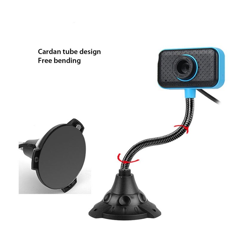 Usb 2.0 Draaibare Webcam Draagbare Microfoon Met Microfoon