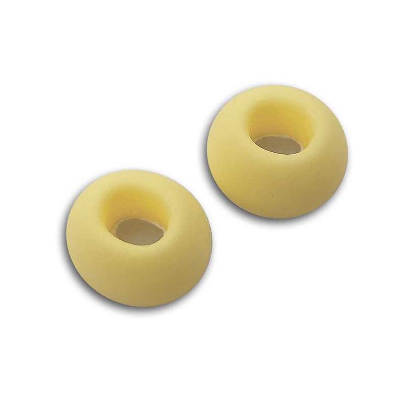 2 sztuk/1 para wkładki do uszu dla Airpods Pro 3 bezprzewodowe słuchawki Bluetooth silikonowe nauszniki etui na słuchawki Earpads Eartips dla Airpods3: 05 yellow M