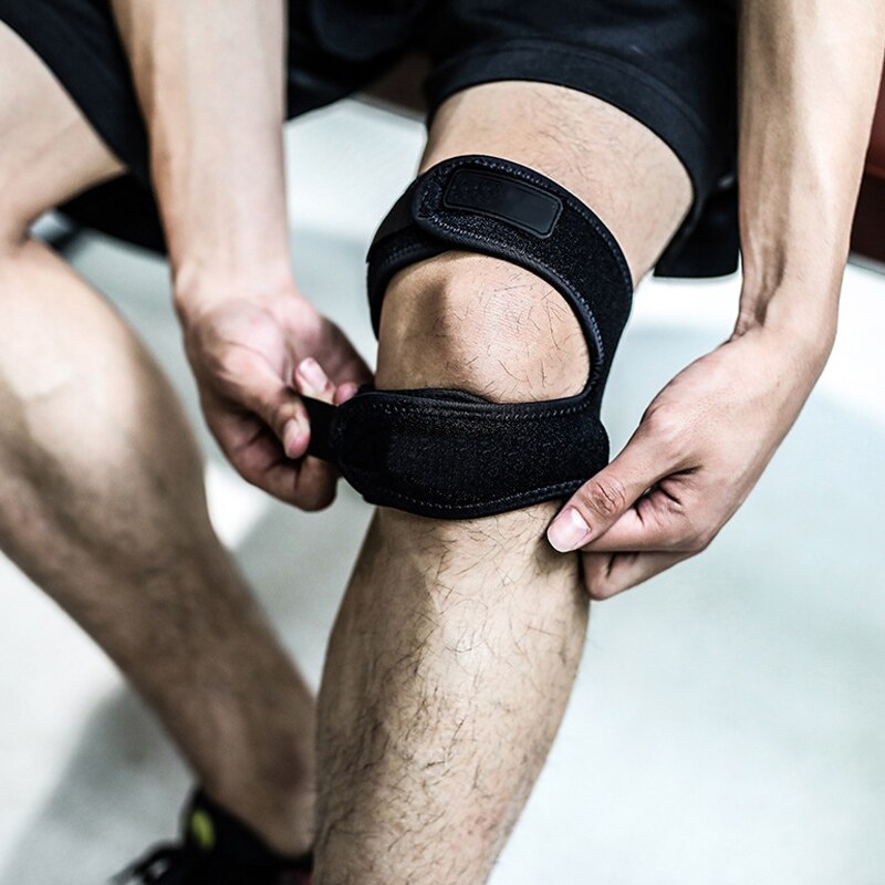 Knee Support Belt Elastic Bandage Tape Sport Fitness Strap Knee Protector Brace BHD2