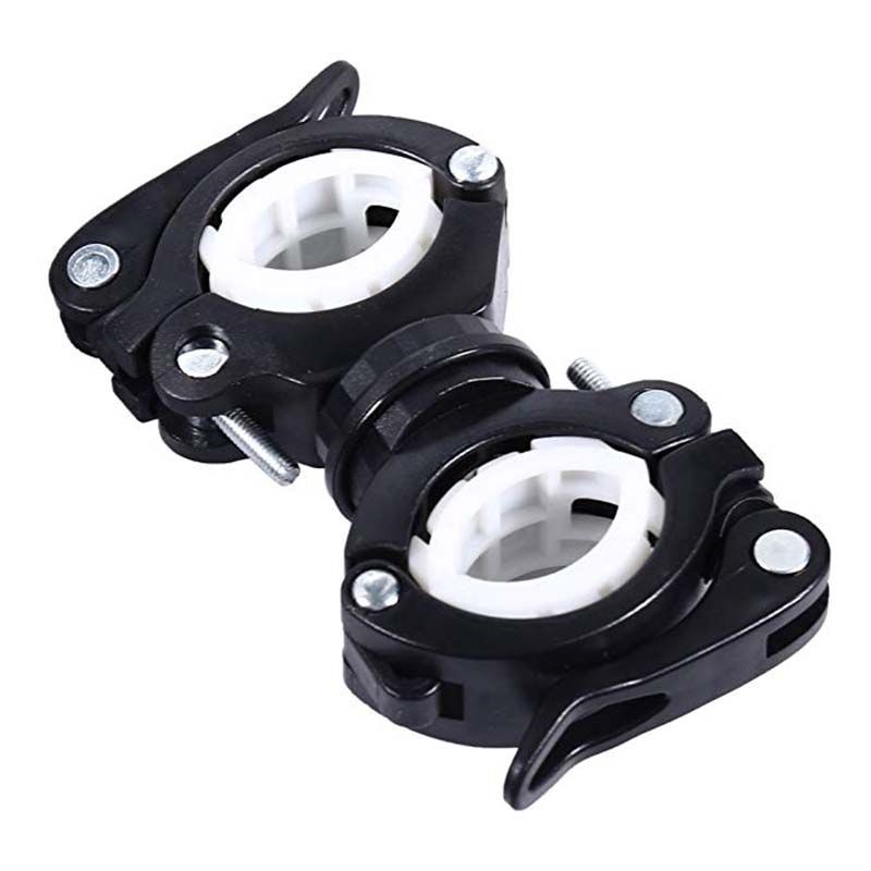 360 ° Drehung Radfahren Clip Klemme Taschenlampe Halterung Universal- Fahrrad Fahrrad LED Licht Taschenlampe Halterung Halfter