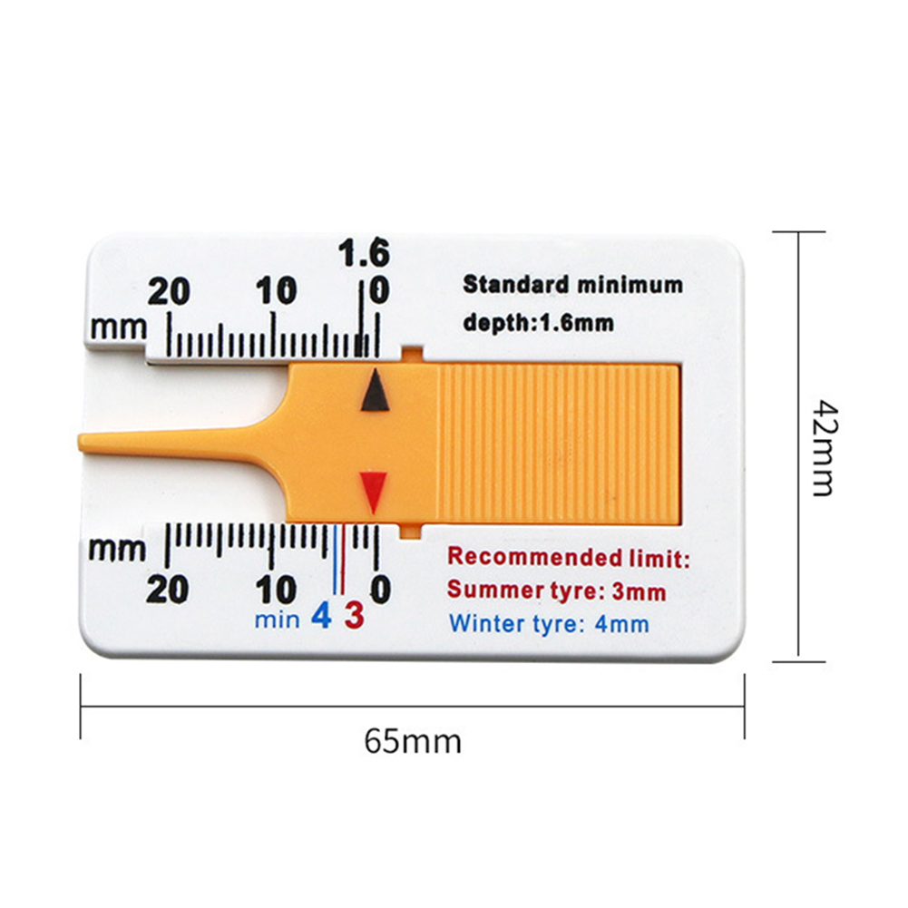 1-8 stücke Messen Werkzeug Measrement Liefert 0-20mm Anzeige Metallbearbeitung Auto Auto Reifen Lesen Depthometer Tiefe Messgerät Seite Motorrad