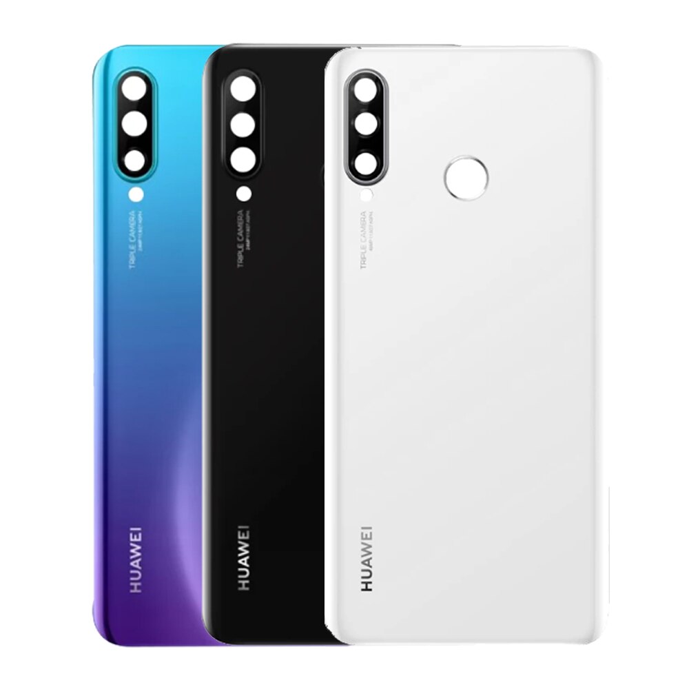 6.15" Back Cover For Huawei P30 Lite Back Battery Cover Nova 4e Rear Glass Door Housing Case For Huawei P30 Lite Battery Cover
