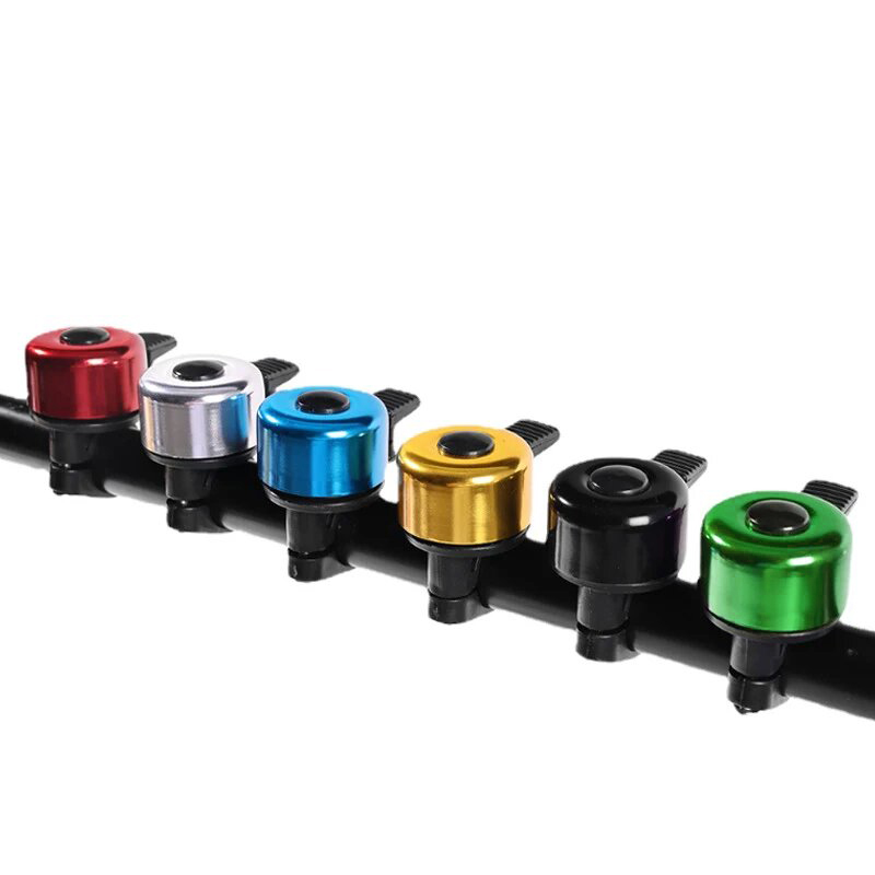 Timbre de bicicleta, timbre para manillar de bicicleta, aleación de aluminio, bocina para bicicleta de montaña y carretera, sonido, alarma de advertencia de seguridad para bicicleta de montaña, accesorios para ciclismo