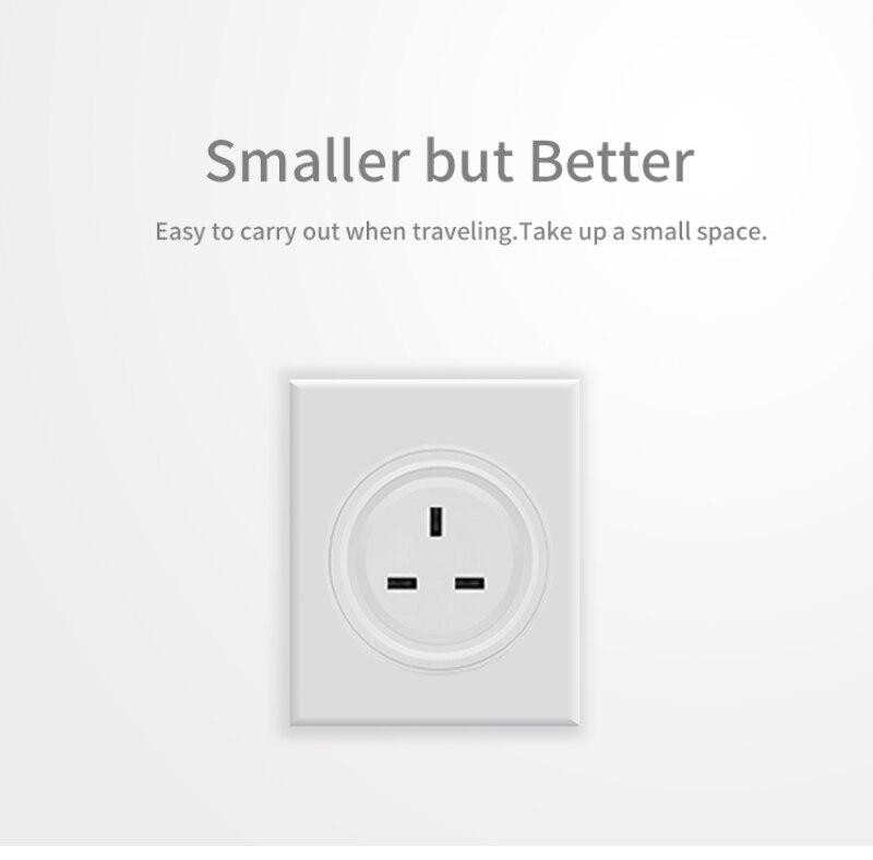 WiFi Smart Socket Mobile Remote Control EWeLink APP Timing Plug Voice Control Socket UK US Plug Work With Alexa Google Assistant