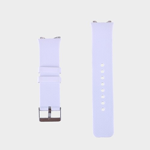 Original Watch Strap For DZ09 Smart Watch Silicone Watch Bracelet Replacement Smart Wearable Accessories: white