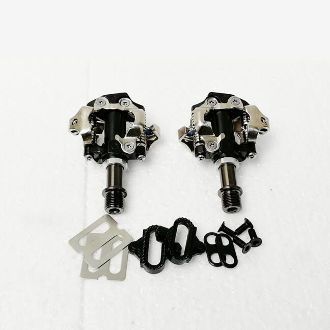 Mtb spd pedals Self-locking Compatible Mountain Bike Pedal: Default Title