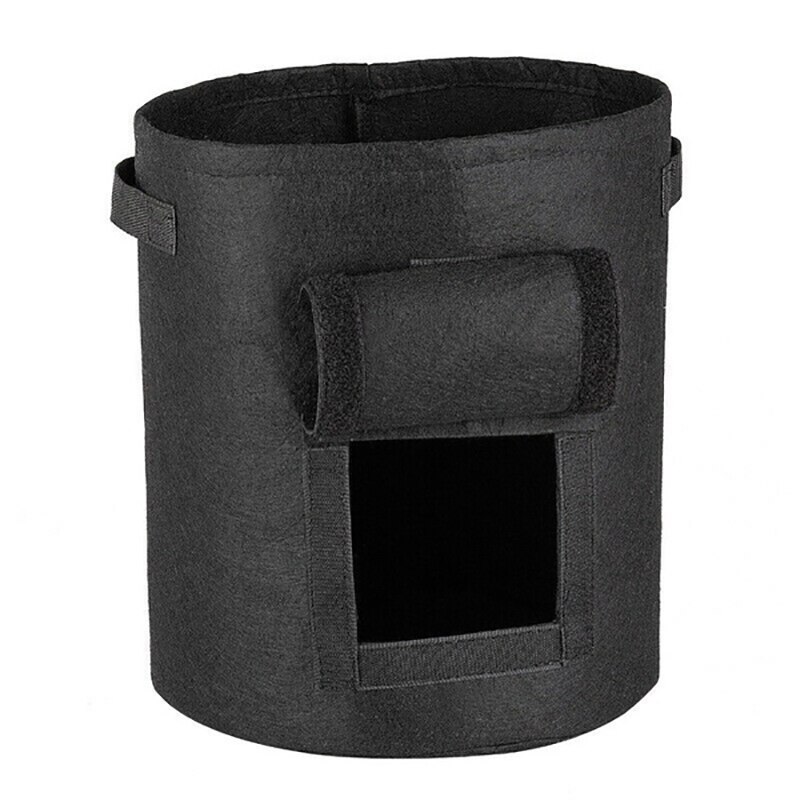 DIY Potato Planting Bucket Potato Grow Bag Nursery Tomato Plant Felt Grow Flower Fabric Grow Pot Non-woven Seedling Bags