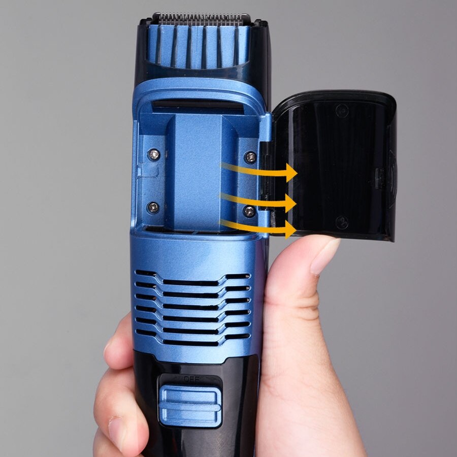 Vacuüm Baard Trimmer Professionele Haar Trimmer Stoppels Trimer Voor Mannen Elektrische Snor Grooming Kit Gezicht Groomer Trim Tool Set