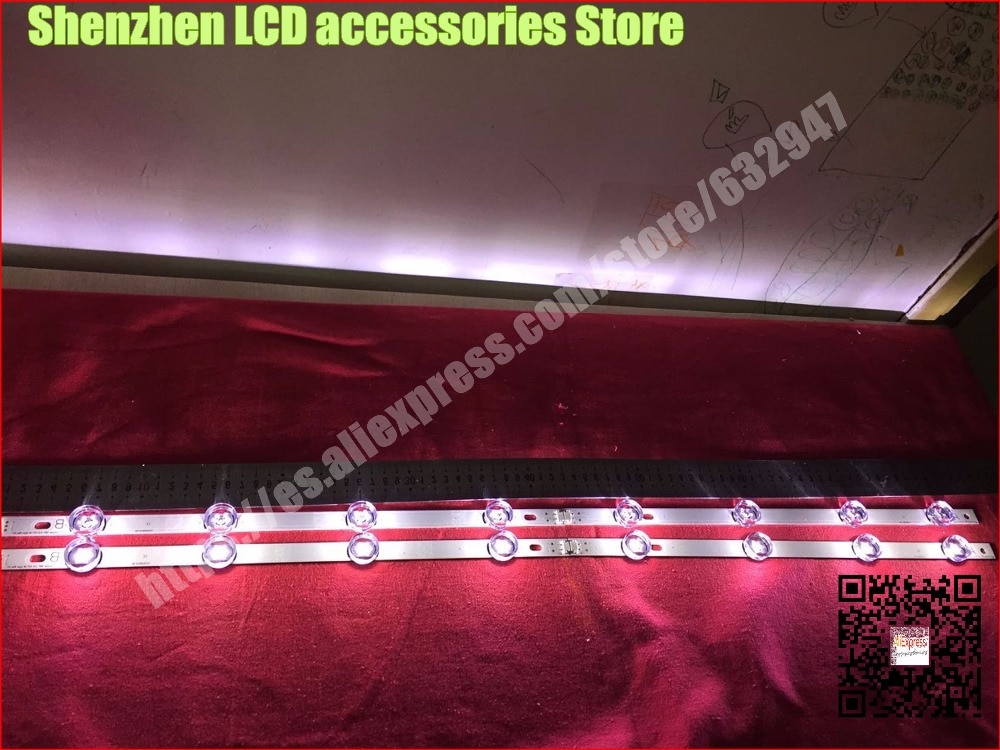 8 piece/lot FOR Backlight Array LED Strip Bar LG 42LB585V 42LB550V 42LB561V 42LB630V 4PCS A+ 4PCS B