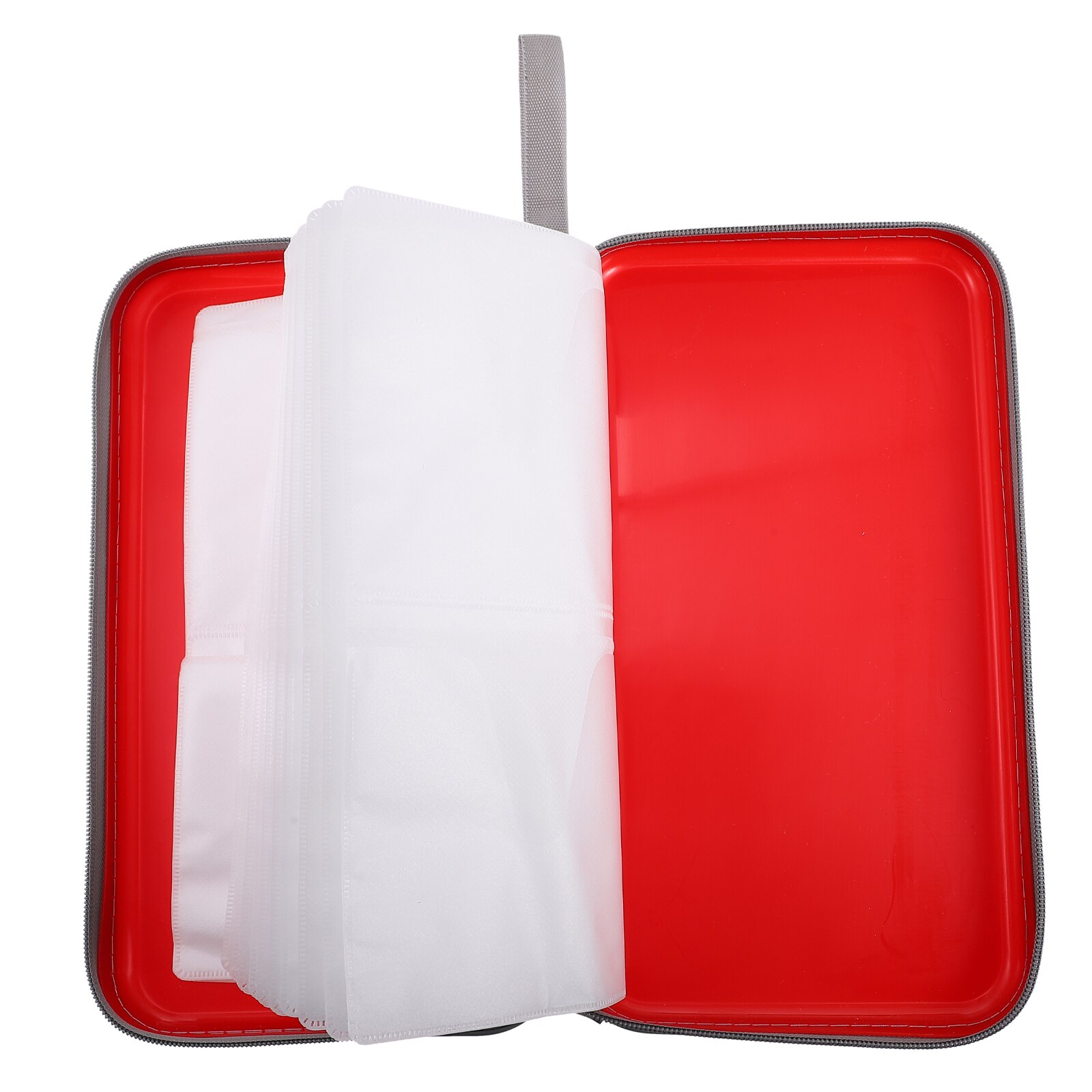 Case 80 Slots Booklet Binder Holder Storage Case Organizer