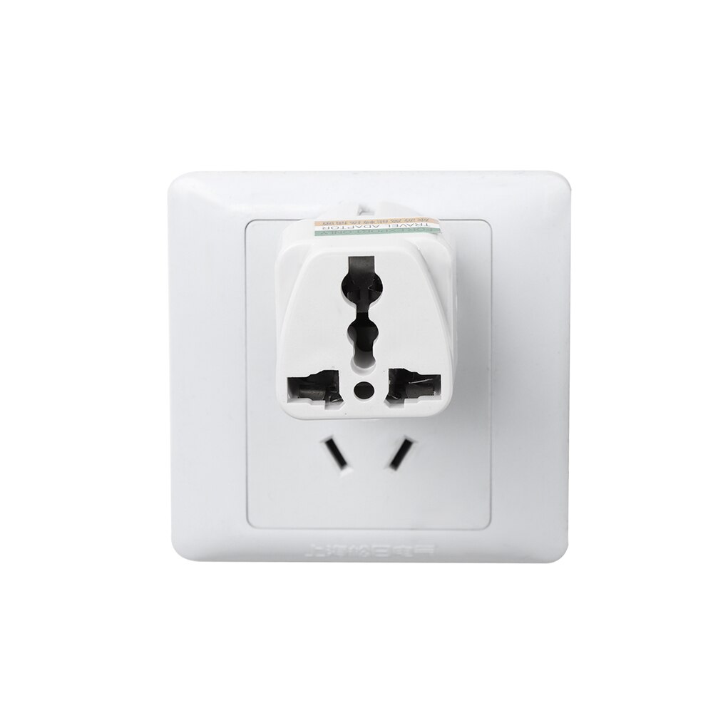 1 st Universele US UK Au EU Plug Europa Travel Wall AC Power Charger Outlet Adapter Converter 1 Ronde socket Pin