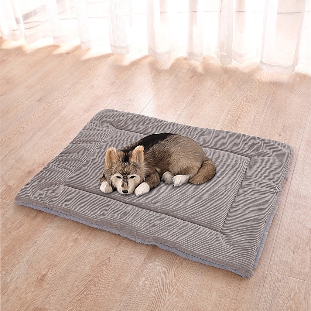 Tapis De Lit Chauffant Pour Chien Et Chat - Polaire Douce, Auto-chauffant, Taille M (40x57cm) - Pour Cage, Canapé, Voiture