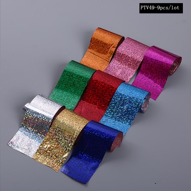 1set Starry Sky Nail Foils Nail Art Transfer Sticker Decal Stylish DIY Nail Tips Decoration