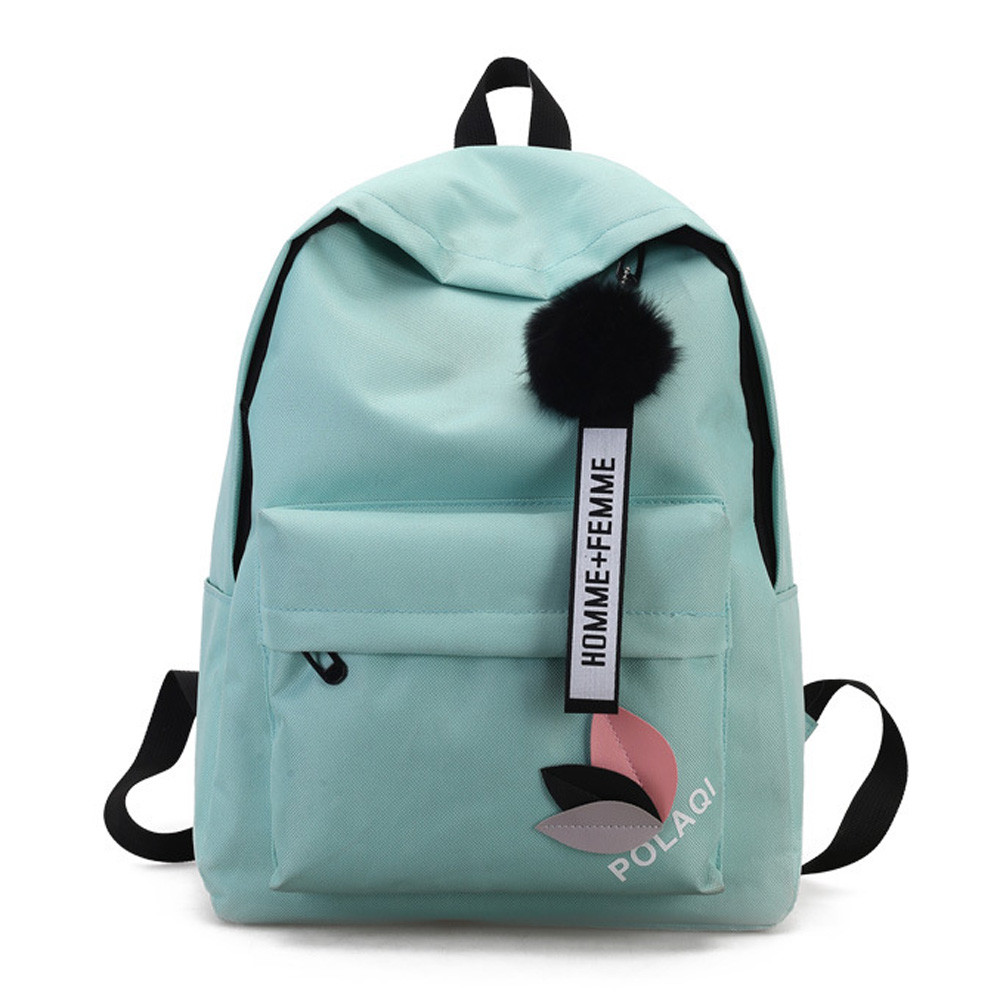 Canvas Vrouwen Rugzak Effen Schooltassen voor Tienermeisjes Jongen Rugzak Casual Reizen Rugzakken Schooltas Satchel Sac a dos