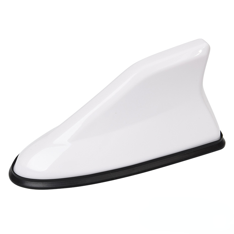 Aileron de requin universel en fibre de carbone, montage sur le toit de la voiture, dessus d'antenne aérienne, radio automatique AM FM, amplificateur de signal, 16cm, le plus récent