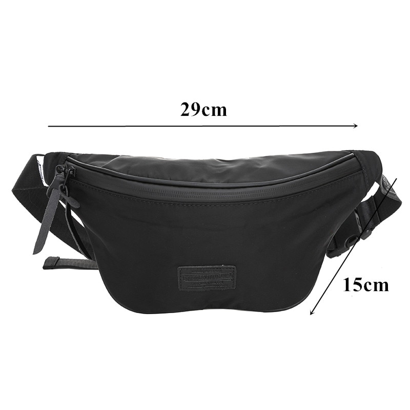 Casual Uomo Sacchetto Della Vita di Modo Pacchetto della Cassa Esterna del Sacchetto di Crossbody Unisex Fanny del sacchetto di Estate di viaggi Bum Bag