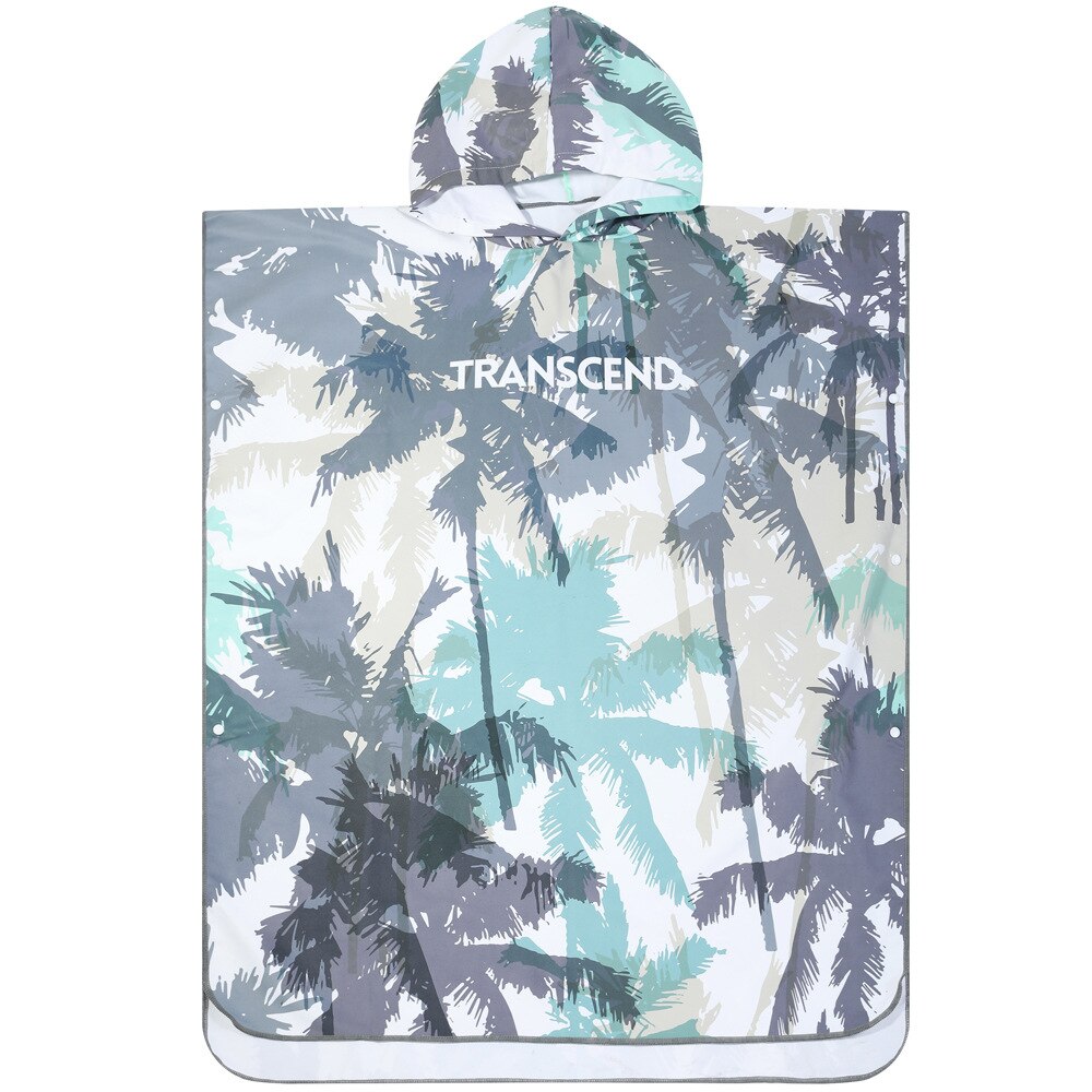Toalla deportiva con capucha para hombre y mujer, Poncho de secado rápido, albornoz de playa, bata de baño, Sudadera con capucha para Surf, Parka de natación