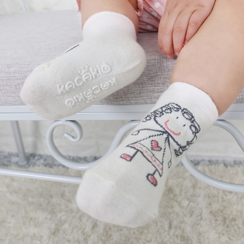 Cute Baby Socks For Newborn Spring Print Autumn Pattern Baby Socks Newborn Cotton Baby Boys Girls Cute Toddler Socks for babies