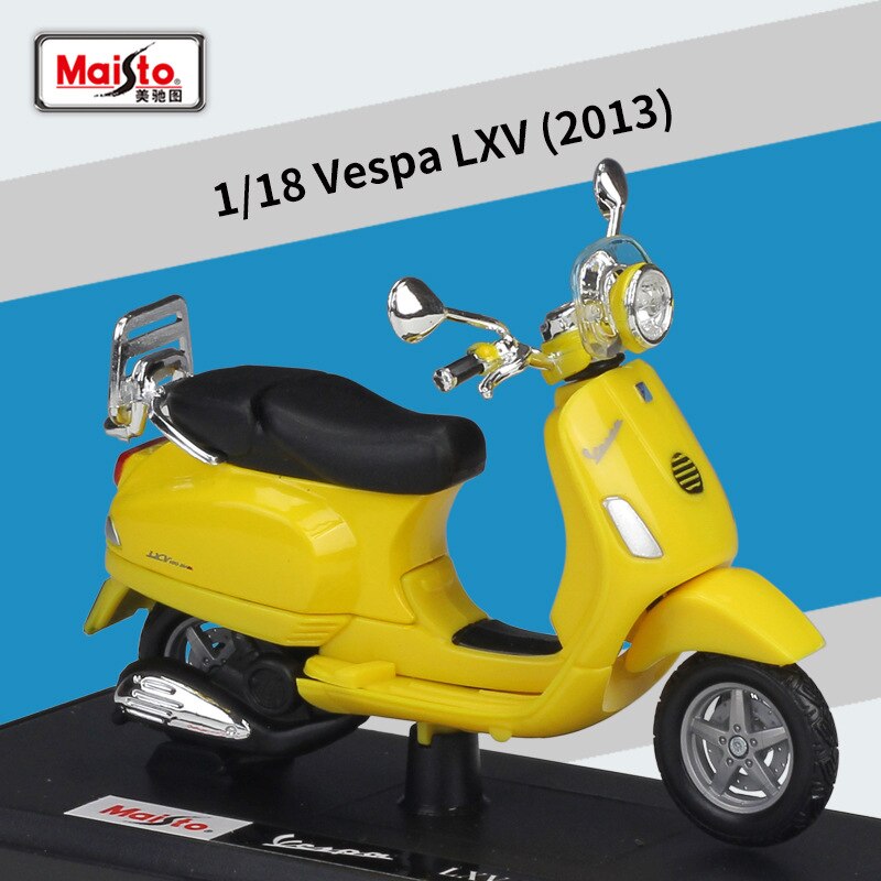 1:18 Maisto Vespa Hoverboard E Skate Elettrici Moto In Metallo Pressofuso Modello di Moto Da Collezione: 17