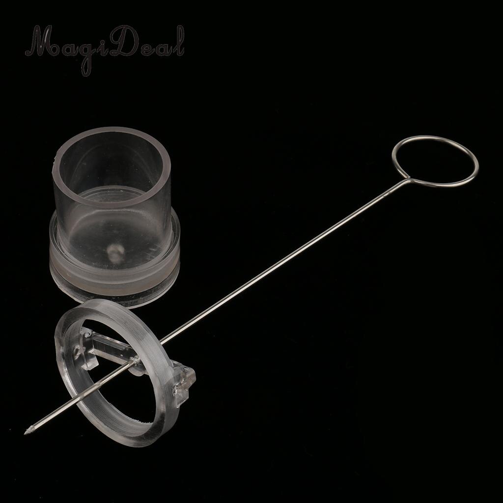 Plastic Candle Making Model Flat Top Round Candle Mold for DIY Candle Making