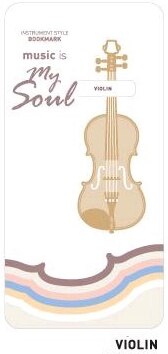 Instrumentos musicales de gama alta marcadores chapados en oro marcador de libros de música literaria guitarras de Piano arpa página-marcador para estudiantes: Violin