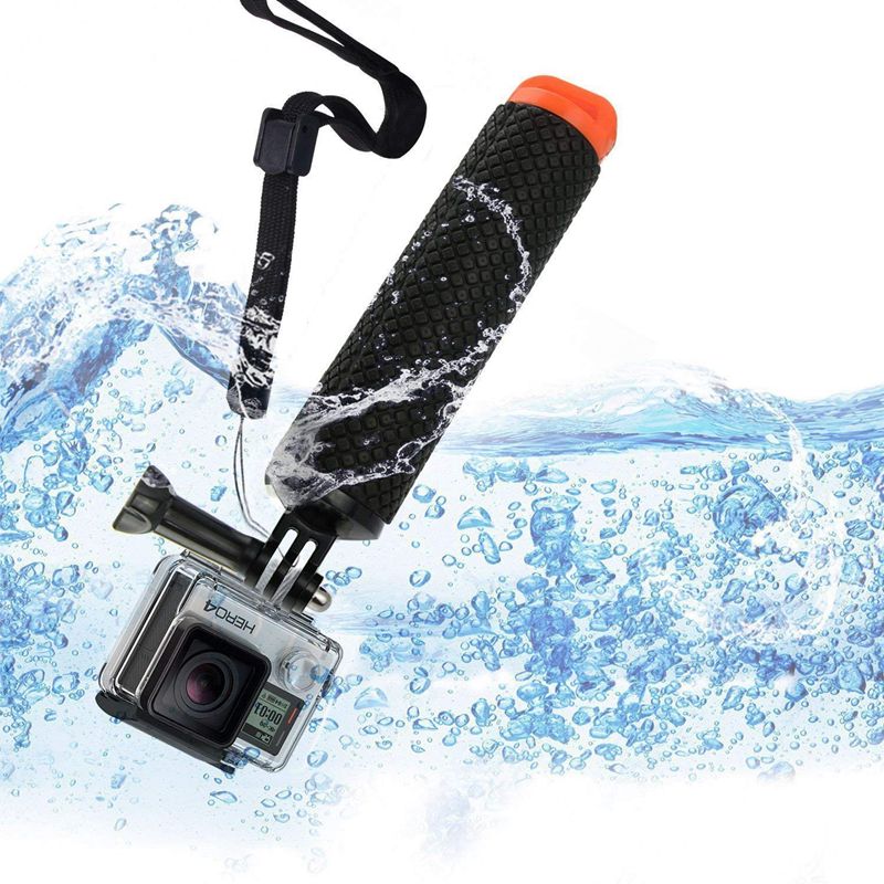 Wasserdichte Handheld Unterwasser Sport Selfie Stock Einbeinstativ Pol Schwimm Hand Griff Tauchen Griff Stativ Halterung für GoPro HD Held S