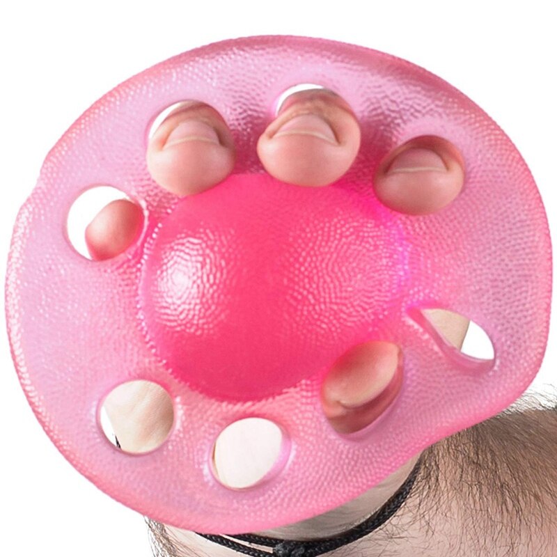 Hand Exerciser - Grip, Forearm Wrist Strengthener - Squeeze and Flex Finger Extension Trainer Therapy Stress Ball Training,