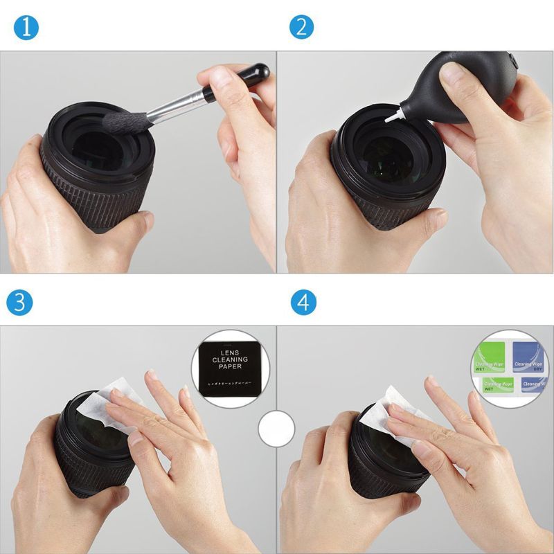 DSLR Camera Cleaning Kit Profession Digital Camera Cleaning Kit for Len Cleaning LX9A