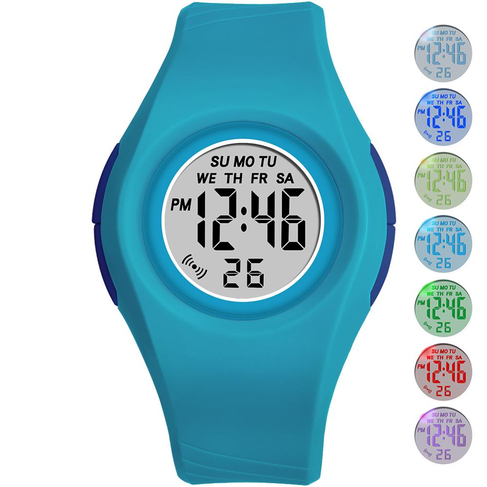 Kids Horloges Synoke Digitale Horloge Voor Meisje Jongen Student 5Bar Waterdichte Horloges Mode Sport Kinderen Horloges