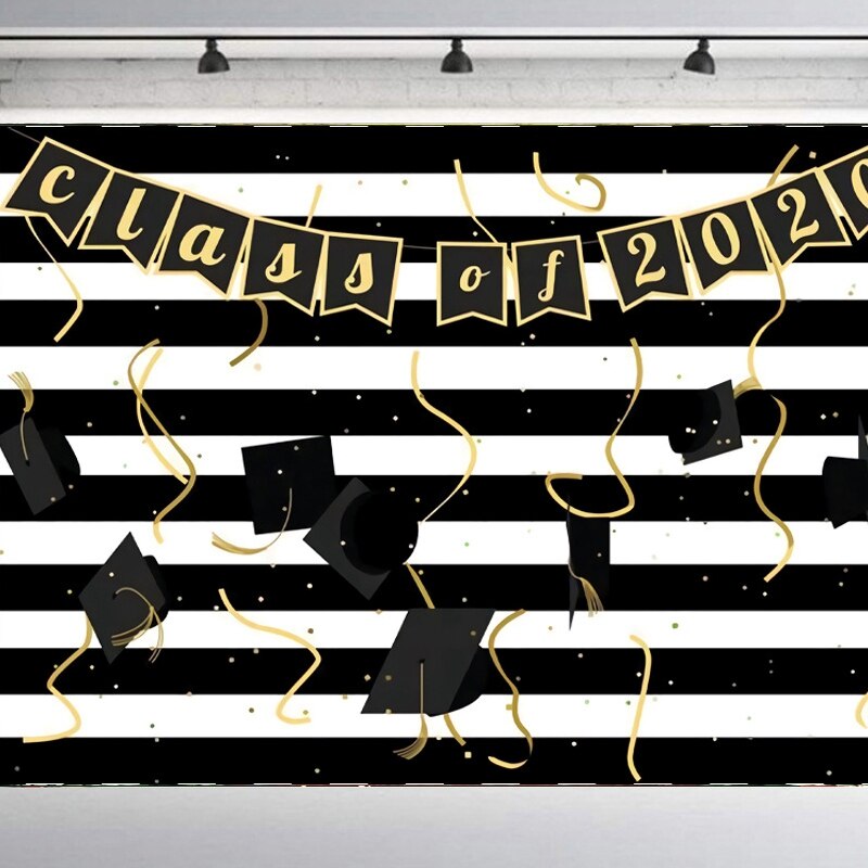 Abschluss Saison Hintergrund Fotografie Hintergrund Foto Requisiten Party Dekor