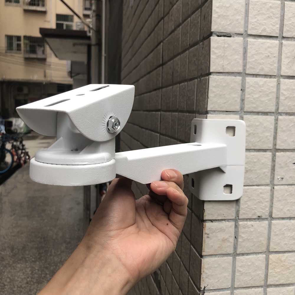 Owlcat hvid metal vægbeslag beslag stativ holder til cctv sikkerhedskamera