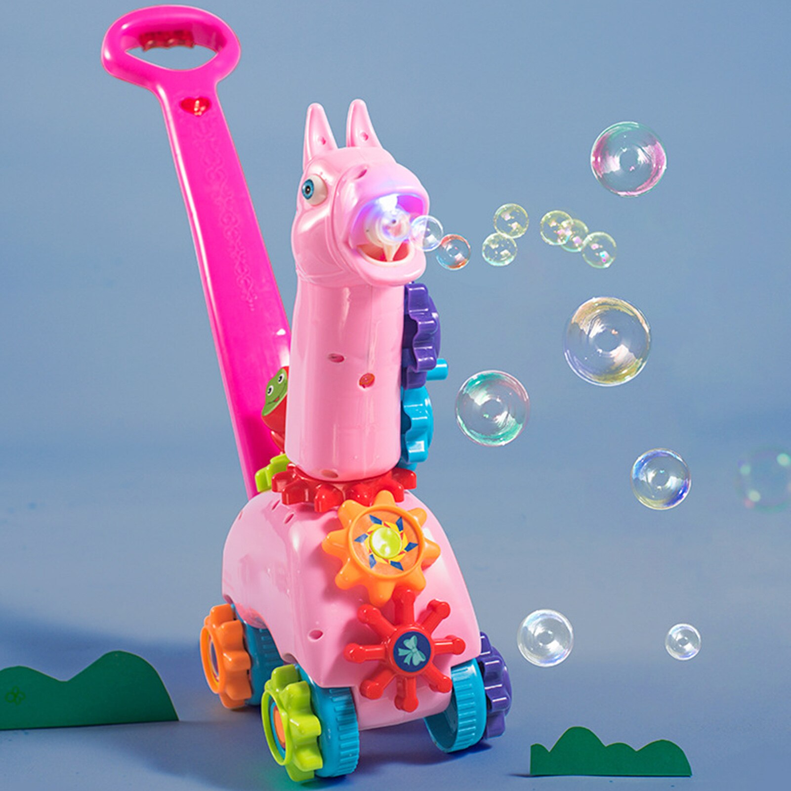 Bubble Machine Winkelwagen Kids Automatische Bubble Blower Maker Voor Kinderen Speelgoed Voor Buiten Spelen