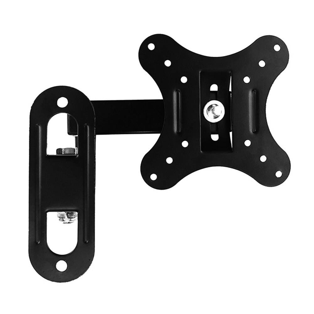 Tilt Swivel Wall Mount Easy Install Living Room Frame Support Adjustable Angle TV Bracket Steel Plate Flat Panel Universal Home