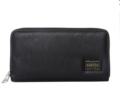 japonais et coréen portefeuille Long à fermeture à glissière hommes portefeuilles occasionnels dames pochette femmes jeunesse sac à main téléphone sac à main: pu Black wallets
