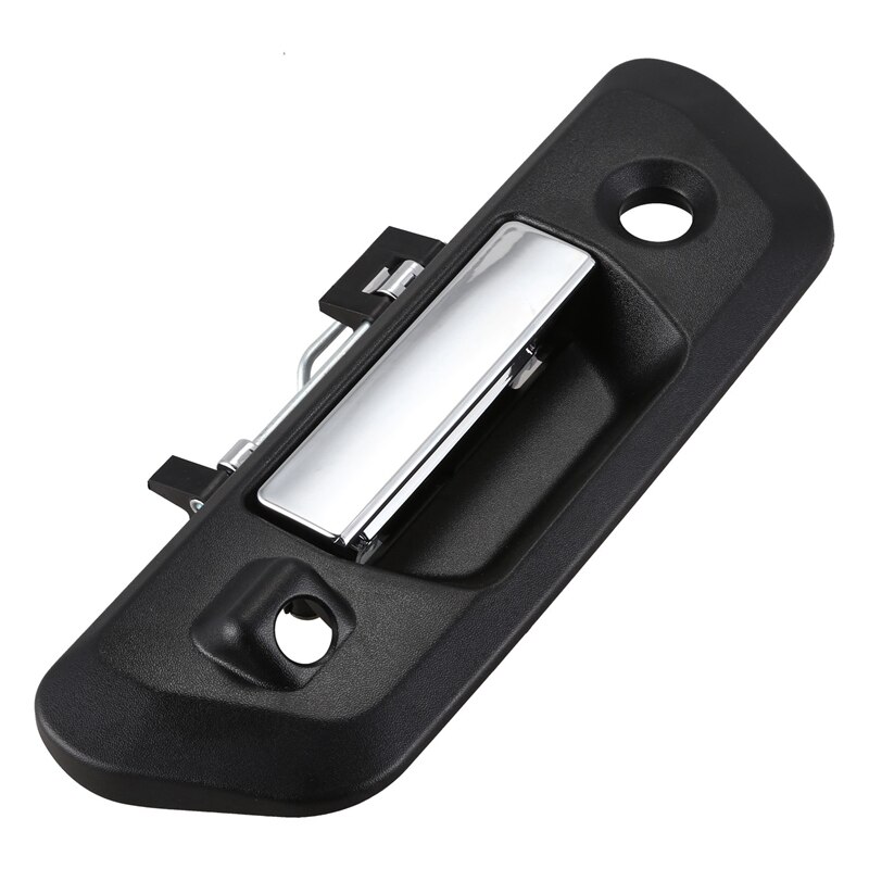 Car Rear Tailgate Handle Durable Rear Door Handle with Camera-Key Hole, for Nissan Navara NP300 + 90606-