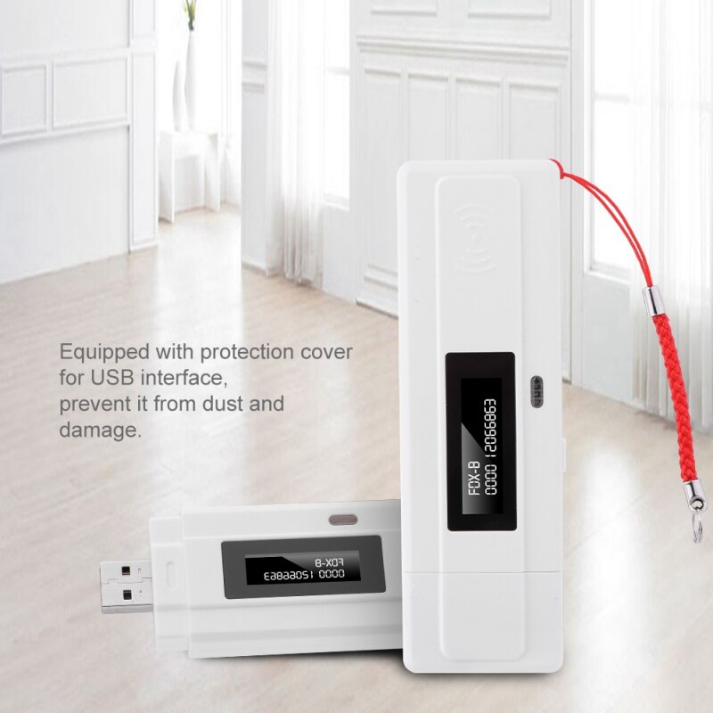 USB Pet Dog Cat Reader Electronic Tag OLED Display FDX-B ISO11784 / 85 EMID 134.2 kHz Low Frequency Ear Tag Scanner ID Reader