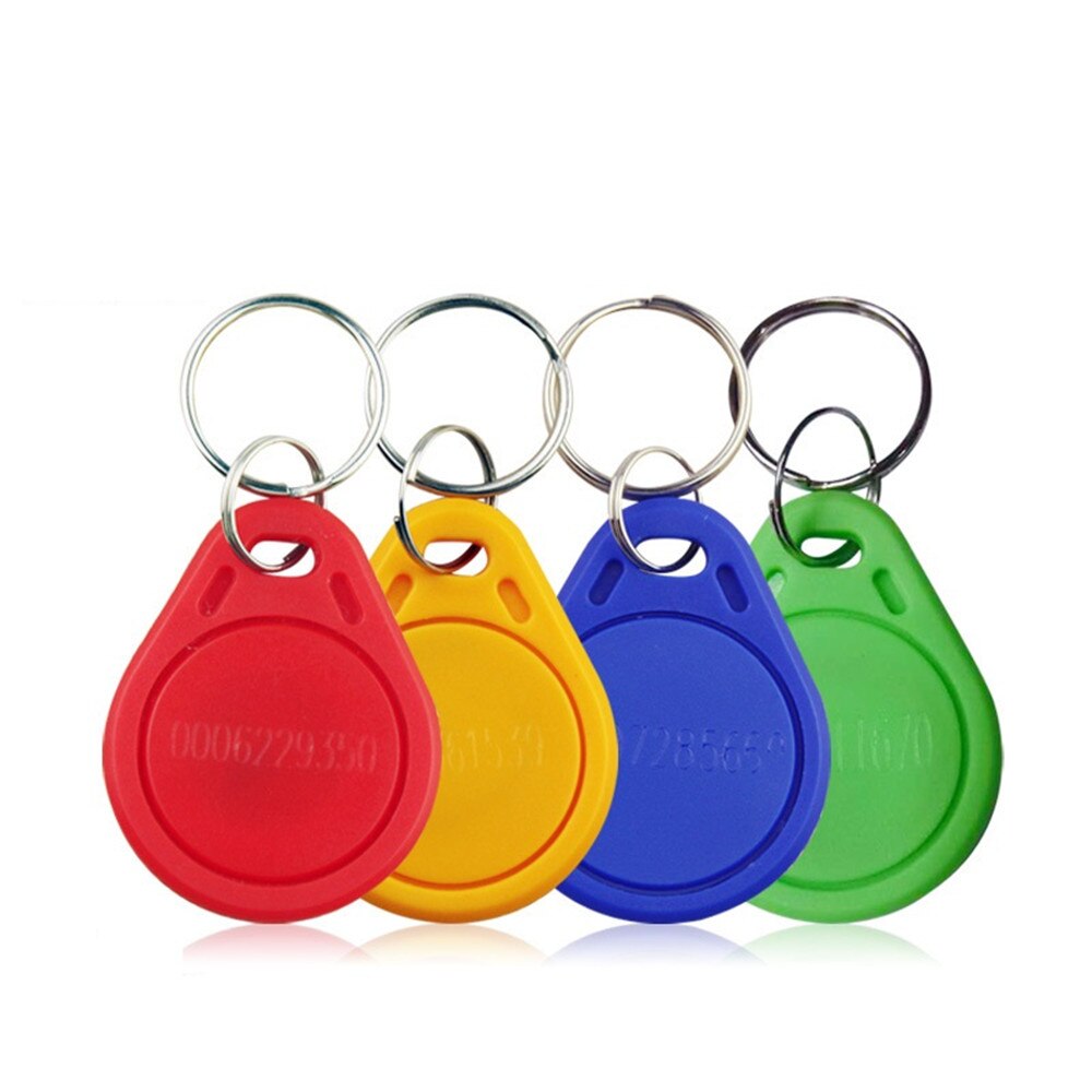 1pcs 41*33*4.3MM EM4100 TK4100 125khz RFID Waterproof Read Only Keyfobs Key Fob EM ID Tag Token Proximity Access Control