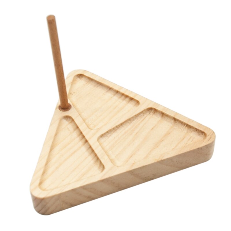 Houten Kraal Weefgetouw Kit Driehoek Weven Kralen Kralen Diy Breien Machine Board Organizer Tray Sieraden Maken Ambachten 28GF