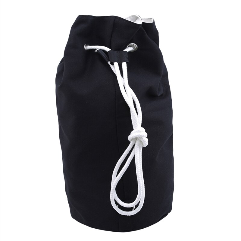Canvas Sports Bags Lanyard Bucket Gym Bag for Men Drawstring Bag Outdoor Basketball Backpacks Training Bag