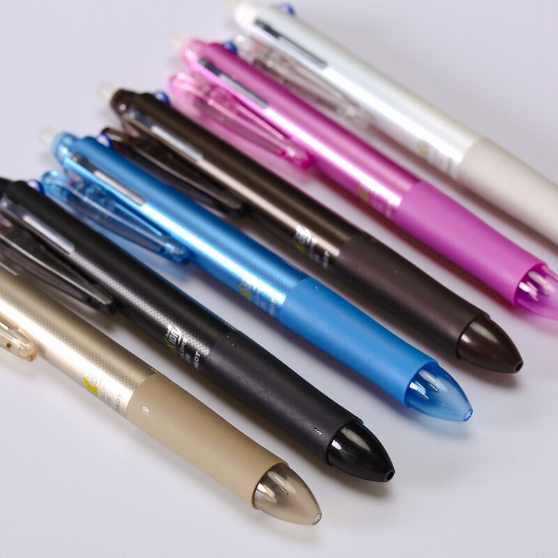 Pilot Frixion Pen 4 in 1 Erasable Gel Pen 4 Colors 0.5 mm LKFB-80EF 0.5 mm Japan