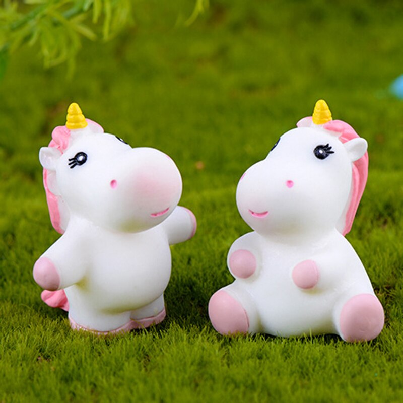 FrostyFlair Mini Gans Beeldje, Mini Eend Beeldjes, Set van 4 Schattige