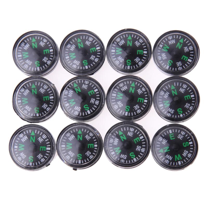 Mini brújula pequeña de 20mm, lote de 12 uds, , OK