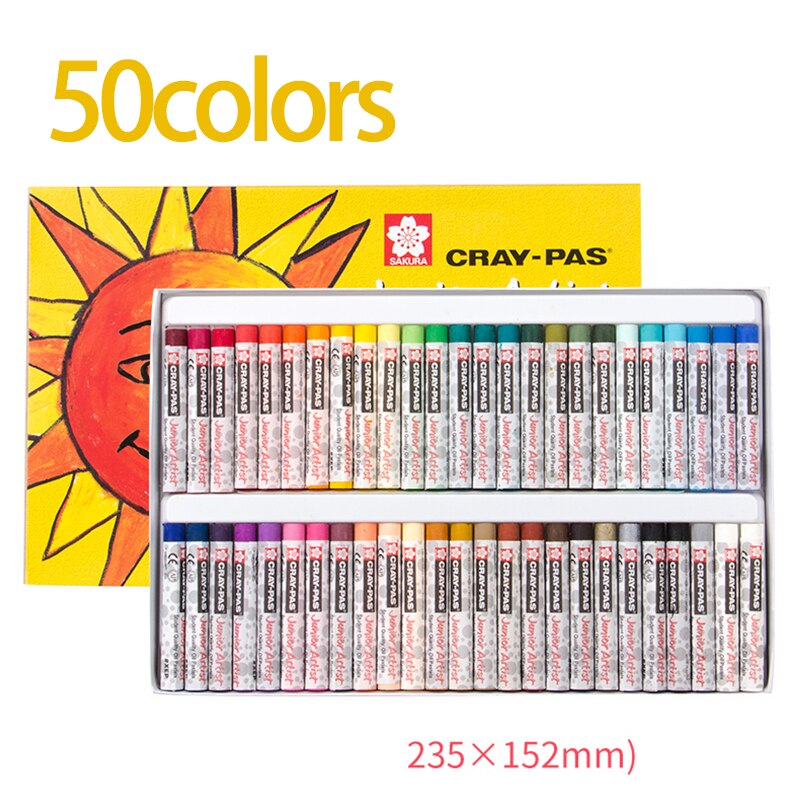 12/24/50 Mooie Sakur Olieverfschilderij Stok Professionele Grade Wasbare Art Graffiti Kleuren Schilderen Set Kinderen Kleurpotloden: Paars