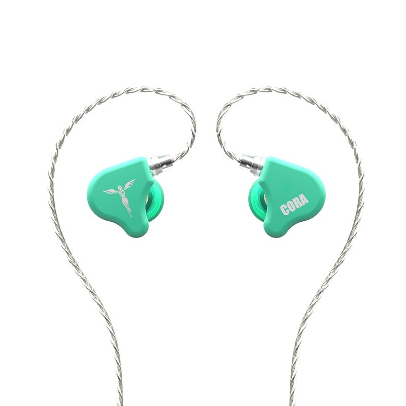 Tanchjim Cora In-Ear Oordopjes Dynamic Drive Hifi Zware Bass Muziek Oortelefoons Blues Zuurstof S2 T2 Koning T4 S7 zsx X1 No.3 DT6: Green