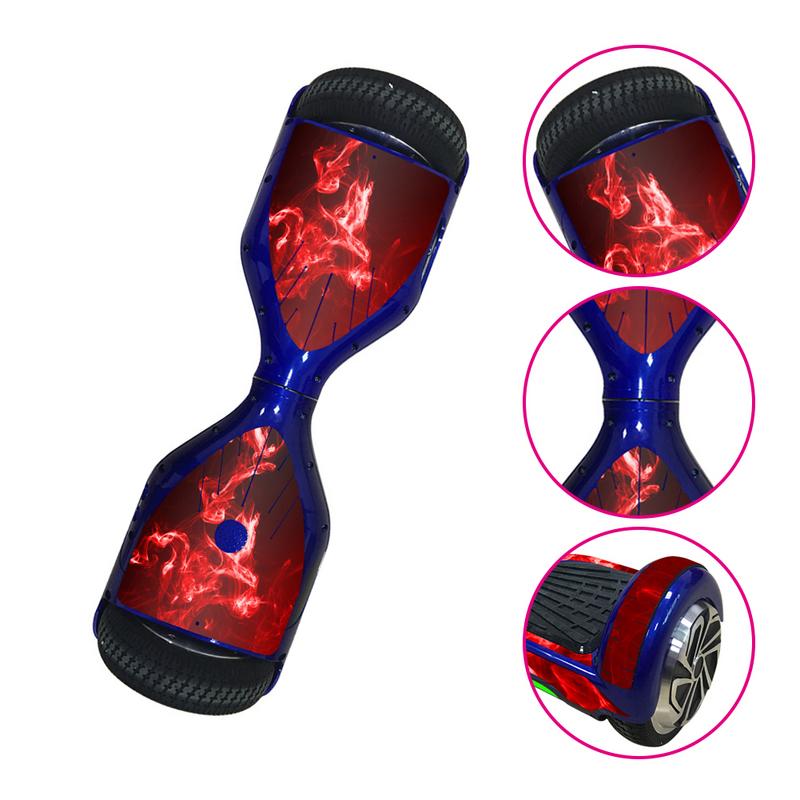 Pegatina para Hoverboard de 6,5 pulgadas, pegatina para bicicleta, Scooter Eléctrico, Gyroscooter, pegatinas para Hoverboard de bicicleta de dos ruedas autoequilibrante